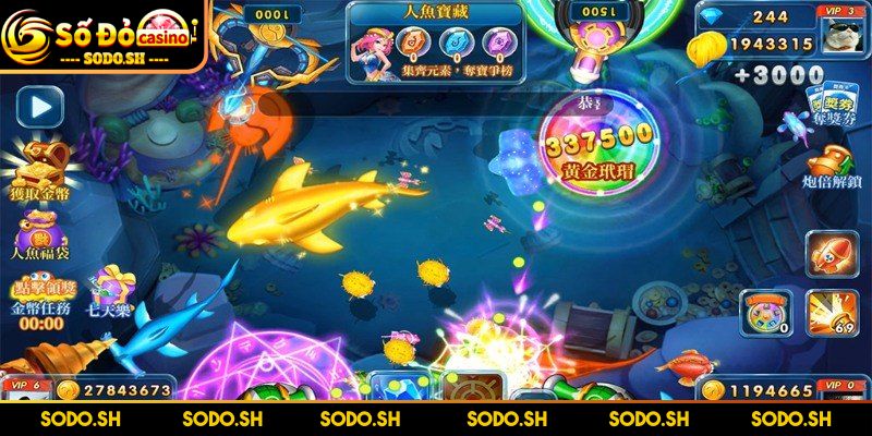 Bắn Cá Online Nhiều Xu SODO – Săn Thưởng Cực Hấp Dẫn Các tay chơi tại SODO thu về xu với chiến thuật tinh gọn