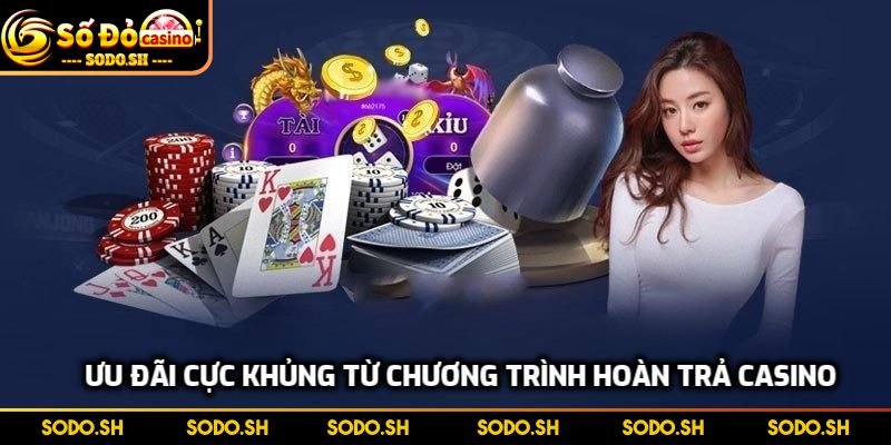 Chương Trình Hoàn Trả Casino SODO Siêu Cuốn Cho Anh Em Ưu đãi cực khủng từ chương trình hoàn trả casino