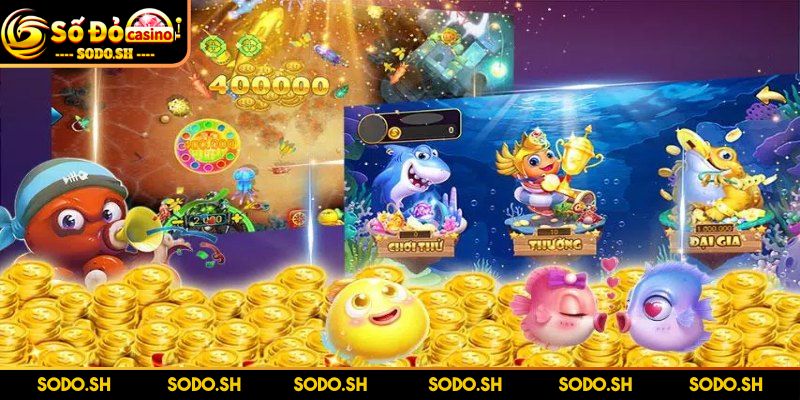 Game Bắn Cá Siêu Thị Online SODO – Thưởng Lớn Mỗi Ngày Game sở hữu thiết kế trực quan ấn tượng