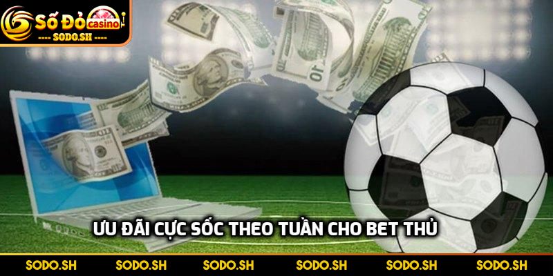 Hoàn Cược Thể Thao Hấp Dẫn Đỉnh Cao Tại Nhà Cái SODO Ưu đãi cực sốc theo tuần cho bet thủ